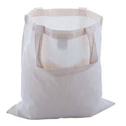 Calico shopping bag