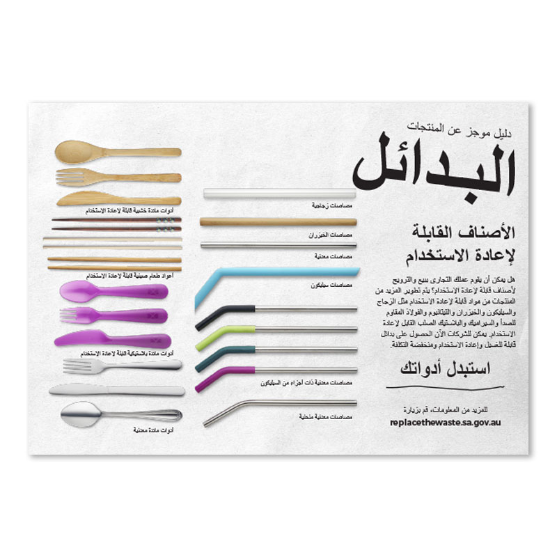 SUP-Alternative Items A5 Sheet Arabic
